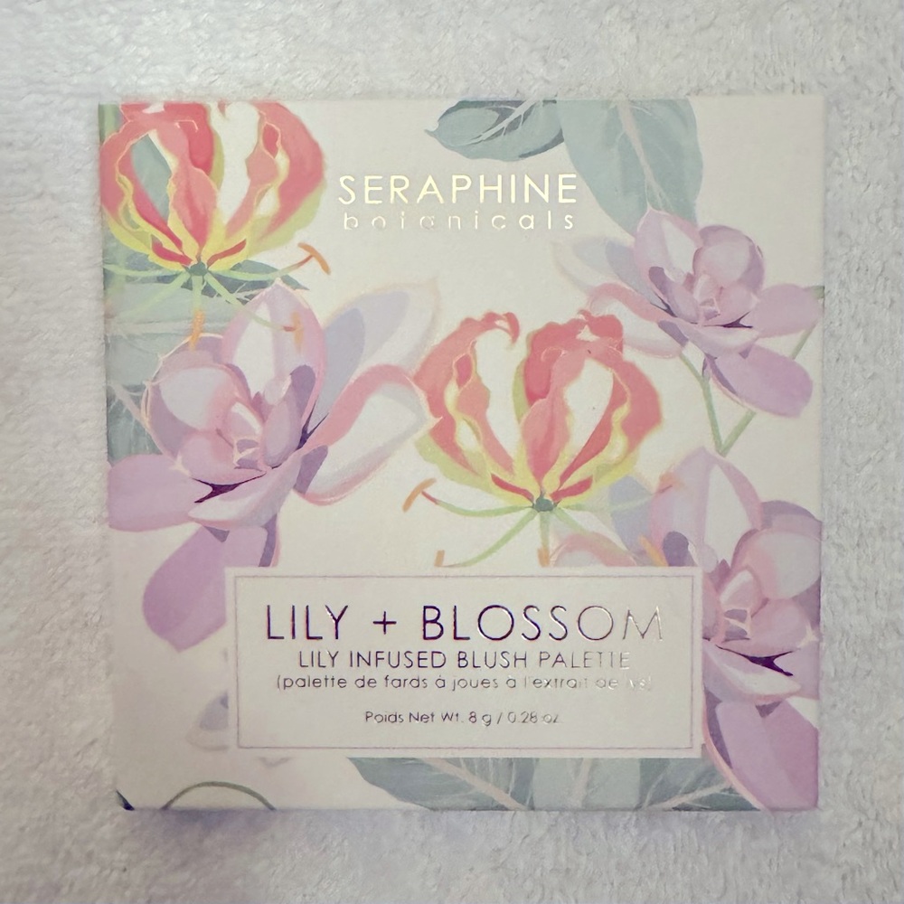 Seraphine Soft Bouquet Lily + Blossom - Lily Infused Blush Palette 8g BRAND NEW - Picture 4 of 5